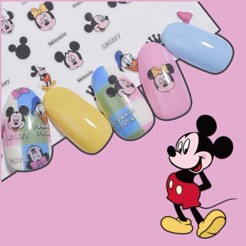 tomoni 美甲超薄带背胶贴纸 新工艺 合集1