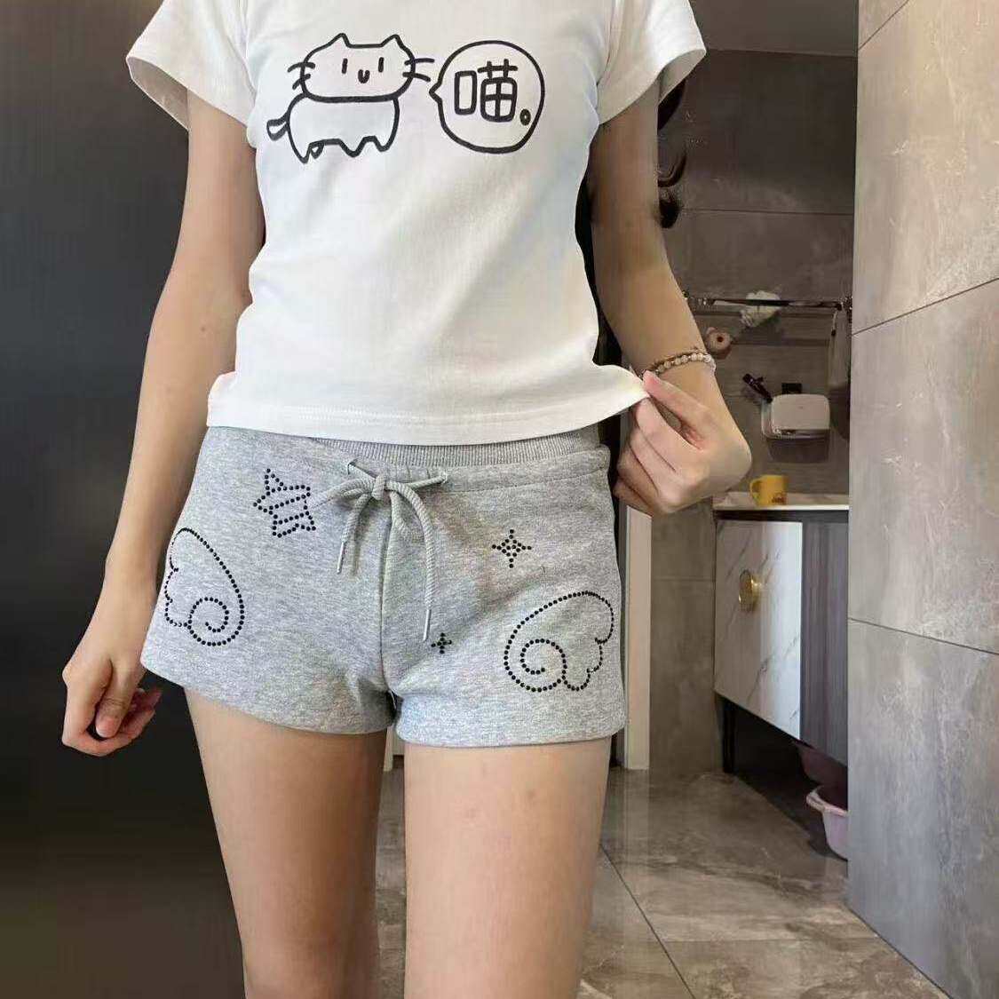 辣妹软妹宅系可爱短裤休