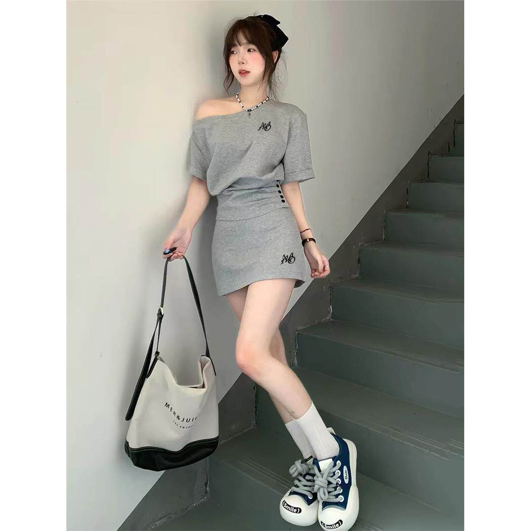 气质休闲运动套装女夏季