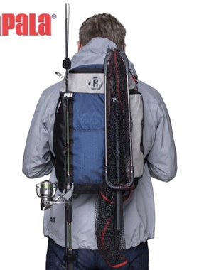 芬兰乐伯乐Rapala新款CD双肩包 多功能路亚饵盒钓鱼包 便携式背包