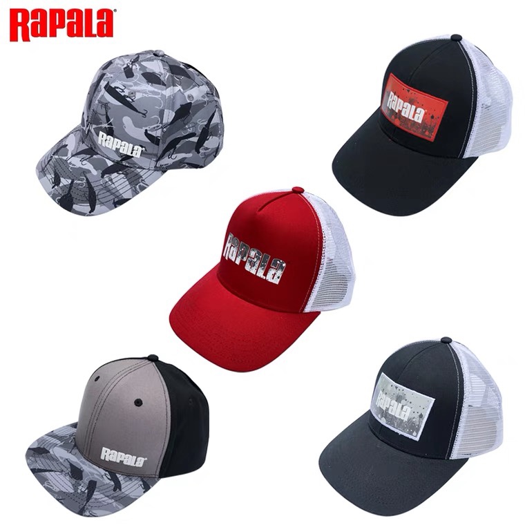 乐伯乐路亚钓鱼帽子迷彩棒球帽