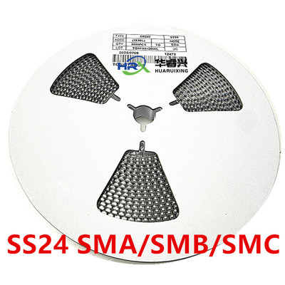 SS24 SR240 SB240 SMA DO-214AC封装 贴片肖特基二极管 整盘