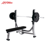 美国力健水平推举椅 铃片及奥杆需另配