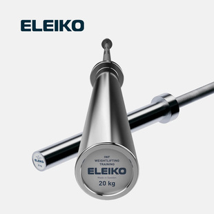 新款 ELEIKO奥杆举重训练杆IWP比赛推举杆IPF力量训练