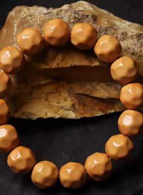 猴头奶酪无相菩提手串高抛无药单圈男女文玩佛珠礼品手链佛珠念珠