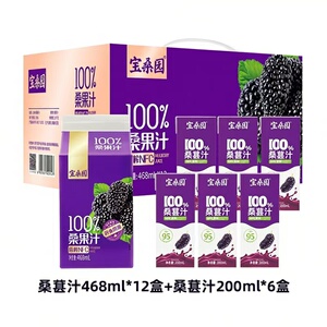 宝桑园100%NFC桑葚原榨汁