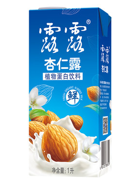 露露杏仁露1L*10盒植物蛋白饮料