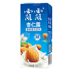 露露杏仁露1L*10盒植物蛋白饮料