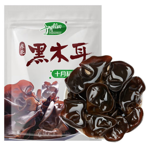 十月稻田黑木耳东北干货火锅食材