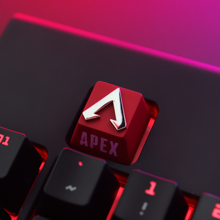 键石 键帽按键 机械键盘锌铝合金属个性 APEX英雄游戏实物周边logo