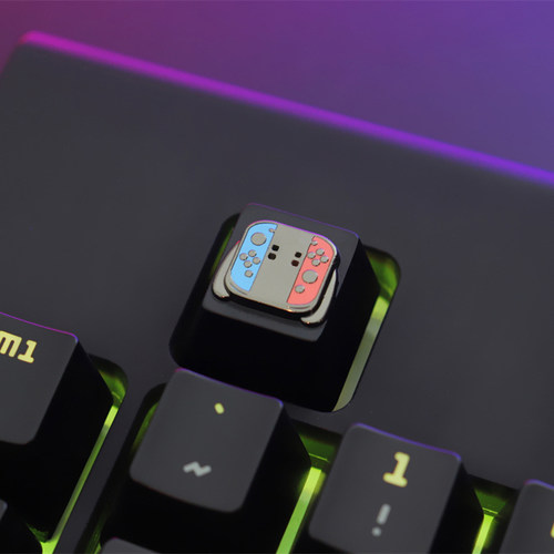键石switch手柄金属个性键帽