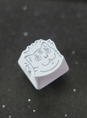 键石虎年奇怪的知识增加了猫表情包周边机械键盘锌铝合金金属键帽