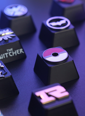 键石超值福利福袋客制化个性外设机械键盘锌铝合金属浮雕键帽按键