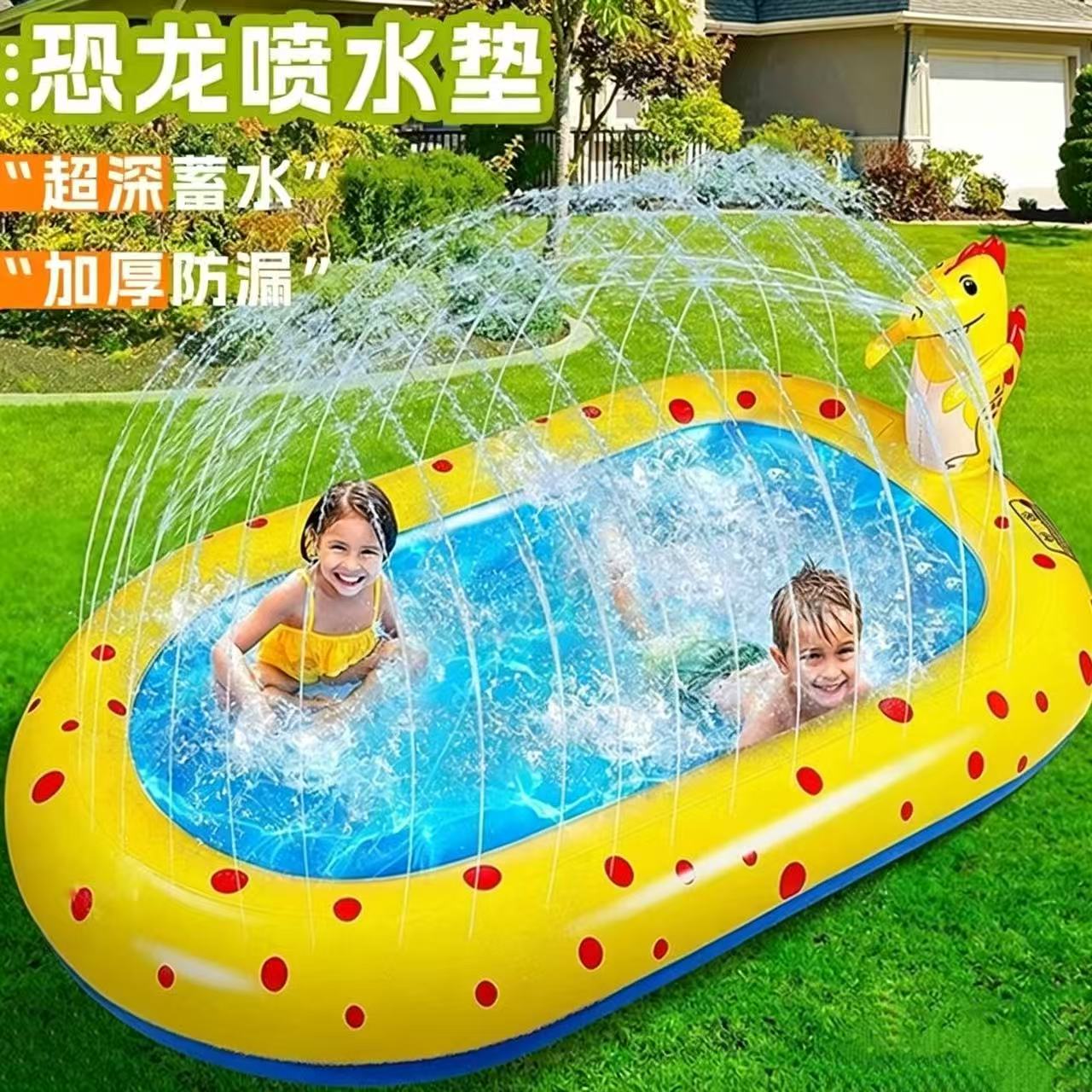 儿童充气游泳池家用防漏深蓄水