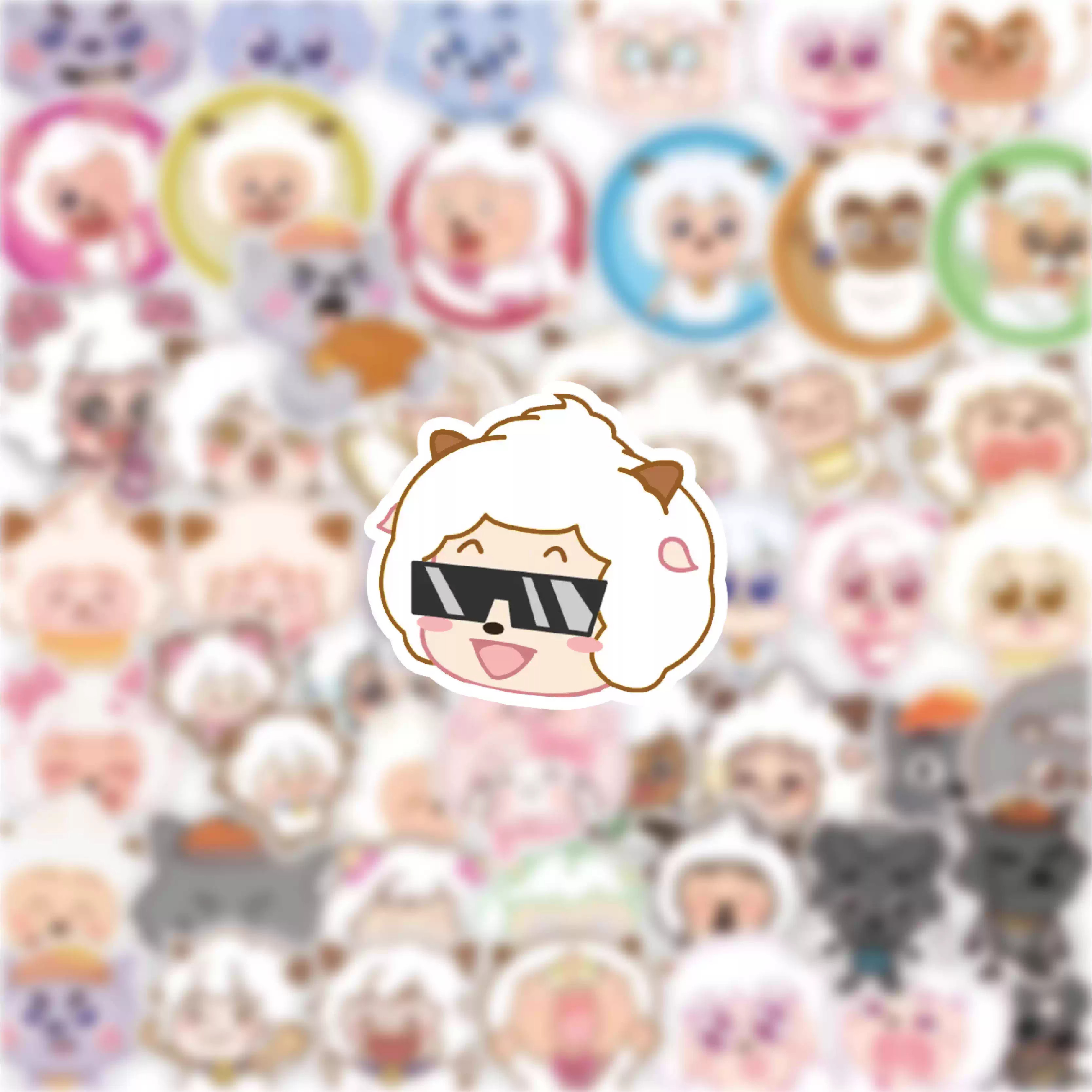 150张动漫喜羊羊与灰太狼贴纸