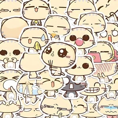 可爱猫咪高颜值爆款diy卡通装饰