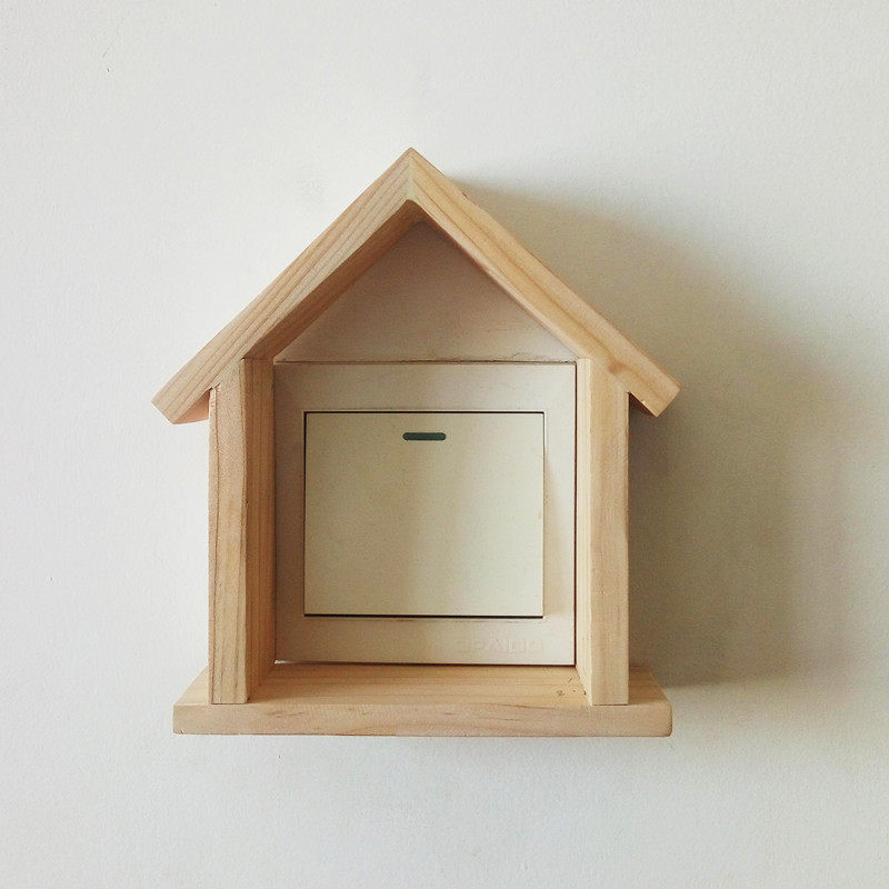 明装开关贴加厚遮挡简约时尚