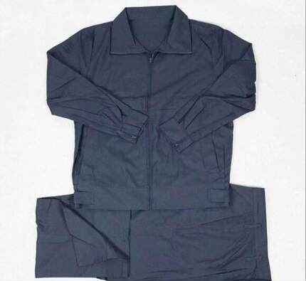 英硕户外库存包邮防静电06夏工作服夏季务耐磨青灰色工作服