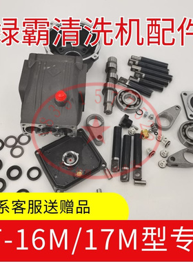 绿霸LT16MA17MB3高压洗车机泵头维修配件水油封调压阀1160psi弹簧