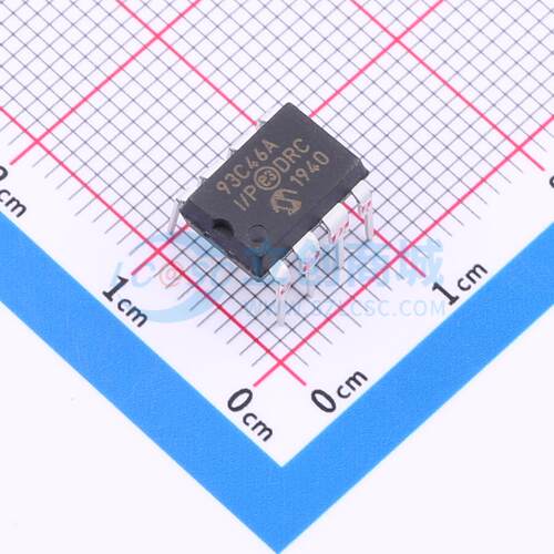 93C46A-I/P  PDIP-8 全新原装现货