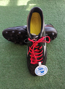 MIZUNO美津浓专柜黑色MONARCIDA加宽WIDE宽版AG短钉人造草足球鞋