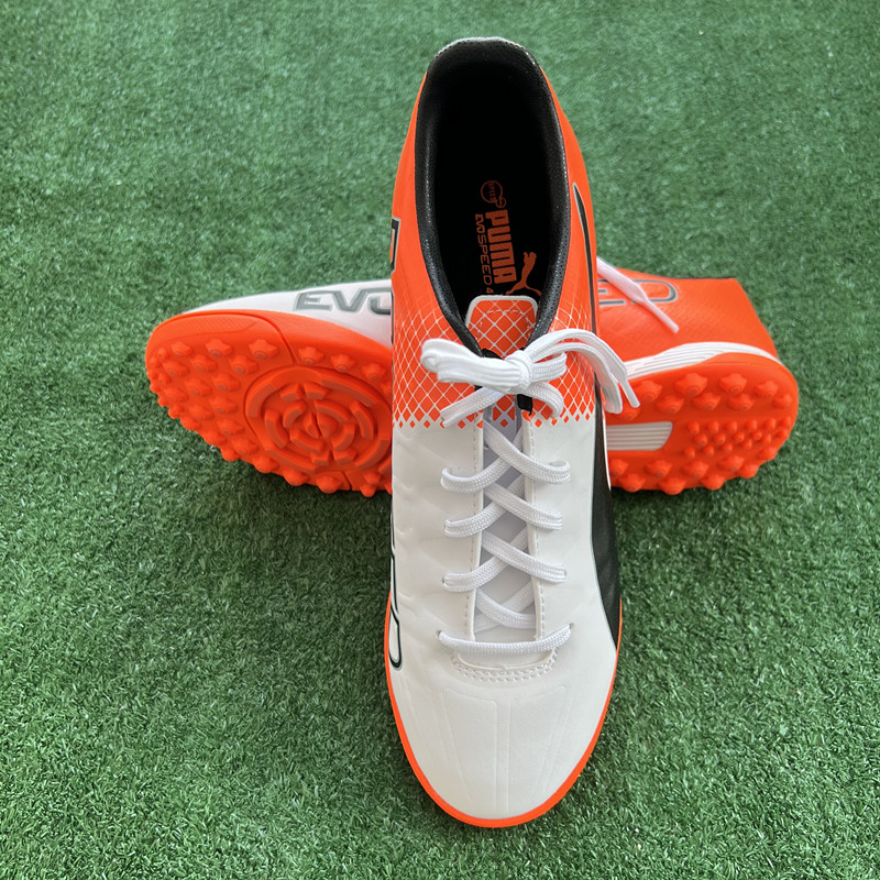 专柜正品PUMA彪马evoSPEED 4.5碎钉TF轻速度型人草轻量男子足球鞋