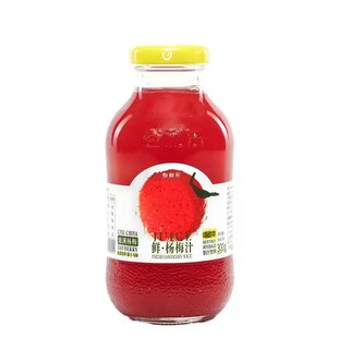 谷利乐杨梅汁0脂肪300g烧烤龙虾果汁饮料5瓶装慈溪杨梅柚香谷