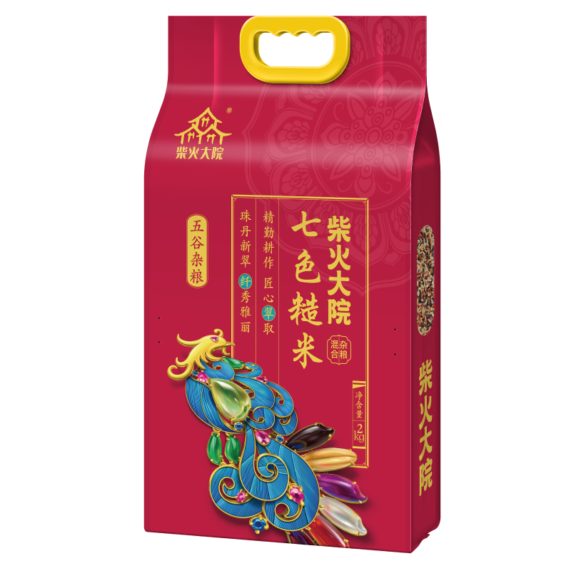 【U先试用】柴火大院 七色糙米2kg怎么看?