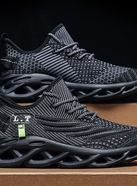 45大码46码47黑色48男鞋夏季百搭运动跑步休闲防臭透气网鞋男秋款