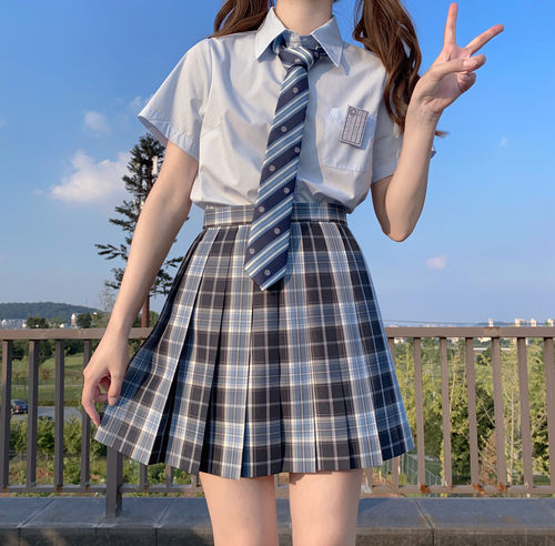 心脏地震津野正版蓝色原创jk制服