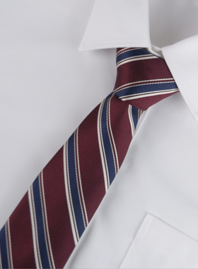 【心脏地震】寄赤B 领带jk原创制服手打女dk条纹领带男领结小物