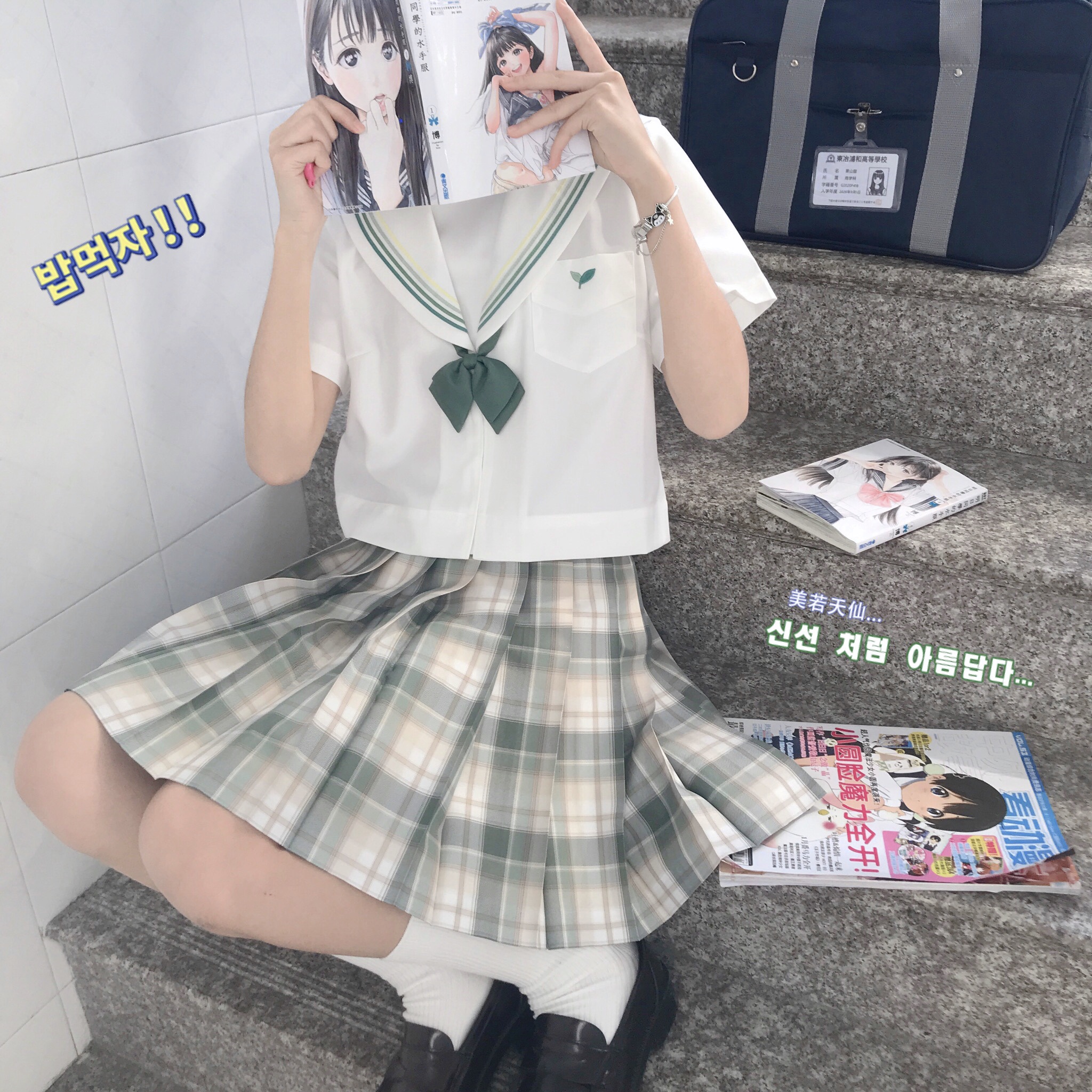 【心脏地震】千茶秋格裙JK原创制服日系女百褶裙学生学院风格子裙 模玩/动漫/周边/娃圈三坑/桌游 JK/DK/学生装cos 原图主图