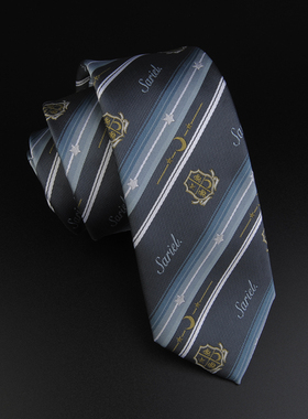 【心脏地震】天使沙利叶JK DK原创领带配件小物 包邮深蓝色