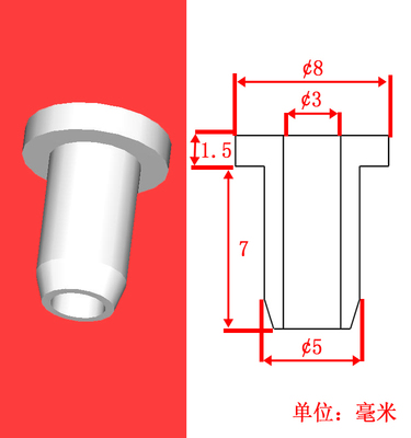 过线圈护线套鸿赢硅橡胶