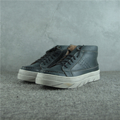 侧边缝线猪皮里透气做旧板鞋 捡漏广州撤柜38男士 头层牛皮休闲皮鞋