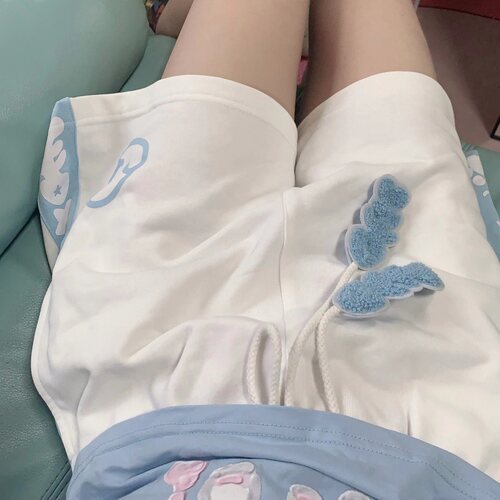 抽绳可爱软妹三毒短裤运动