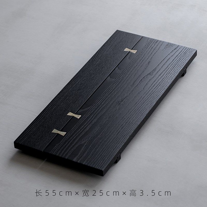 白蜡木长方形茶盘干泡盘桌面小茶台日式实木侘寂风壶承托盘,餐饮具,茶盘,淘宝优惠券,粉丝福利购,淘宝优惠卷