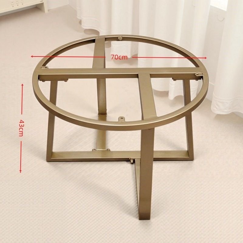 岩板餐桌桌腿圆形加厚小茶几承重边几支撑架大理石底座铁艺桌架子,住宅家具,桌腿/桌架,淘宝优惠券,粉丝福利购,淘宝优惠卷