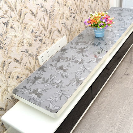 电视柜桌布防水防油防烫PVC茶几垫软塑料玻璃透明垫客厅家用盖布