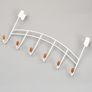 实木门后挂衣架可折叠门上挂钩神器衣服挂架挂衣钩隔夜衣次净衣架