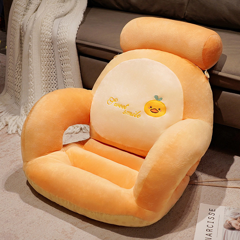 卡通沙发榻榻米坐垫椅垫办公室久坐不累靠背一体学生坐垫地上冬季,居家布艺,腰靠垫,淘宝优惠券,粉丝福利购,淘宝优惠卷