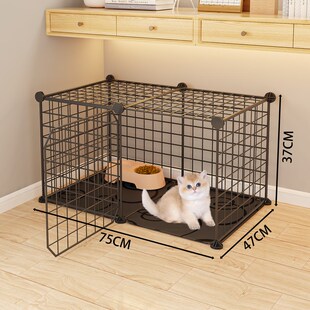 猫笼子家用室内别墅超大自由空间厕所一体猫咪幼猫养猫舍猫窝猫屋