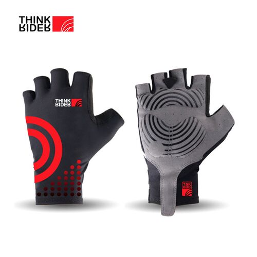GIYO山地公路自行车春夏季短指半指专业骑行手套减震透气长指手套