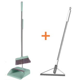 家用扫把簸箕套装组合魔术苕帚神器带梳齿的撮子软毛扫把畚斗