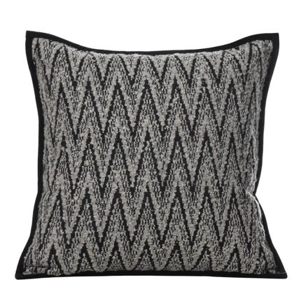 现代简约轻奢黑白波纹肌理抱枕客厅沙发靠垫样板房方枕