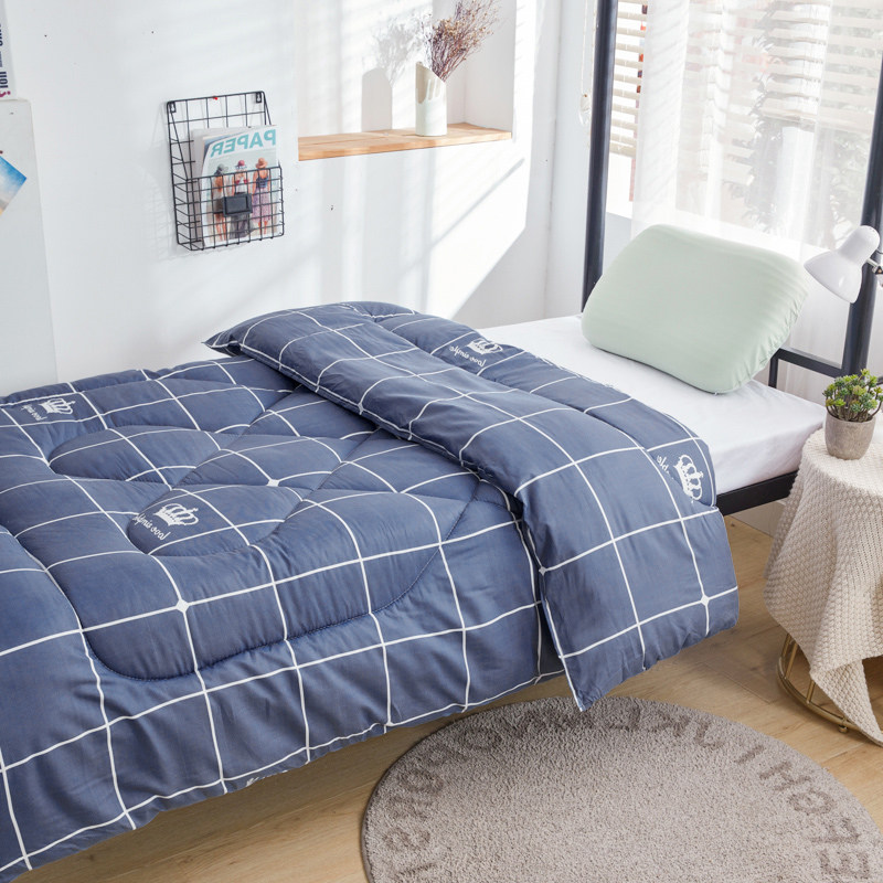 被子冬被加厚保暖被芯棉被四季通用春秋被学生宿舍单人空调被冬季,床上用品,化纤被,淘宝优惠券,粉丝福利购,淘宝优惠卷
