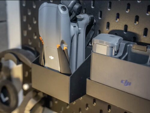 适用宜家SKADIS斯考迪斯 宜家洞洞板配件 DJI mavic air 3支架