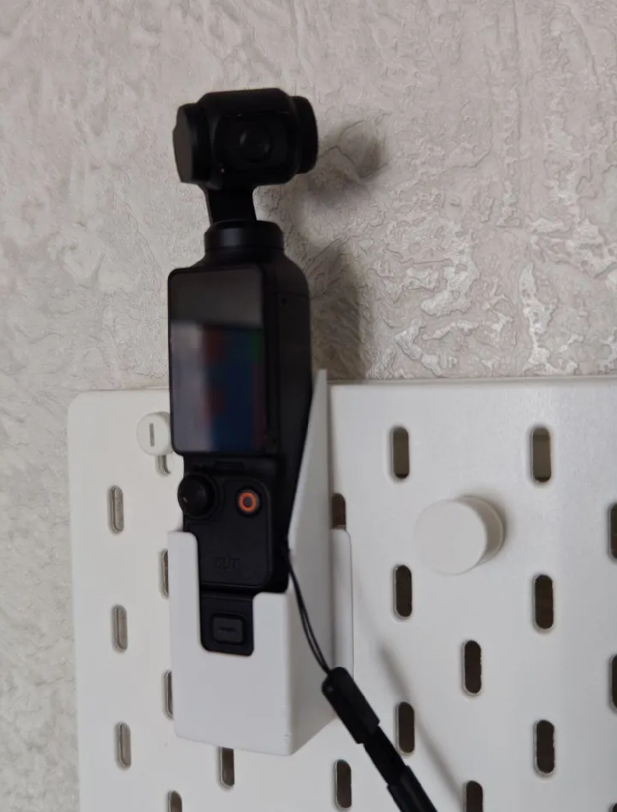 适用宜家SKADIS 斯考迪斯 宜家洞洞板配件 DJI Pocket 3 支架