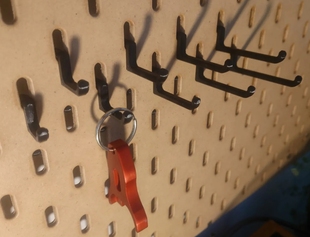 适用宜家SKADIS 斯考迪斯 宜家洞洞板配件 内挂钩子