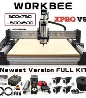 WorkBee CNC套件XPRO V5控制器风冷水冷电机拖链雕刻机3D打印机